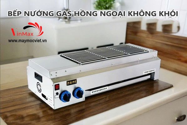 Bếp nướng thịt xiên không khói dùng gas Turbo TB80
