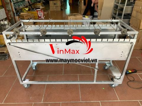 Bếp nướng than hoa 22 xiên tự động Vinmax BX22