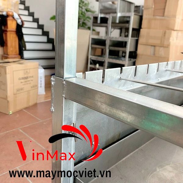 Bếp nướng than hoa 22 xiên tự động Vinmax BX22