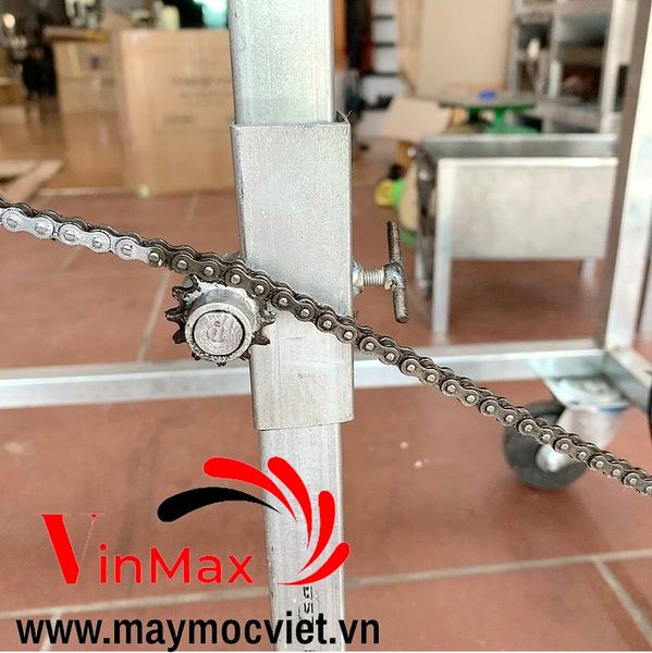Bếp nướng than hoa 22 xiên tự động Vinmax BX22