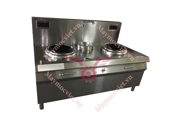 Bếp từ công nghiệp xào đôi chảo rời VM BX152