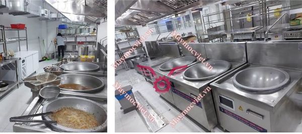 Bếp từ công nghiệp đơn 8kw xào trực tiếp VM XD600