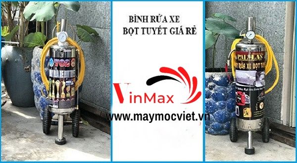 Bình bọt tuyết, máy rửa xe bọt tuyết 14 lit Vinmax VMBB14