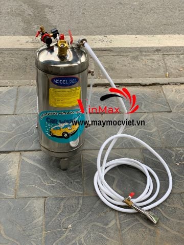 Bình phun bọt tuyết inox Vinmax 20L