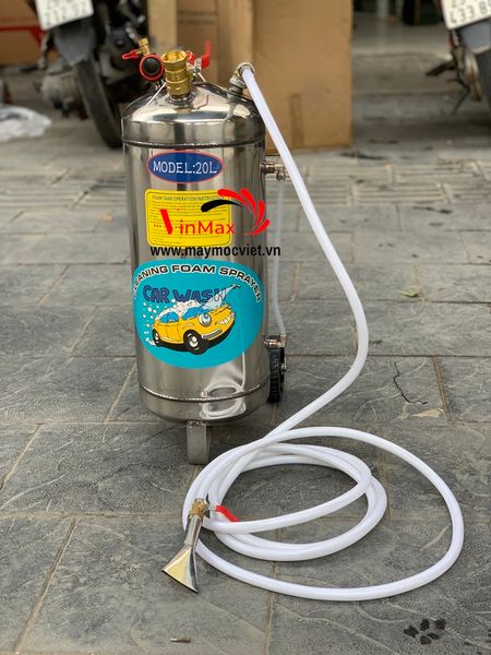 Bình phun bọt tuyết inox Vinmax 20L