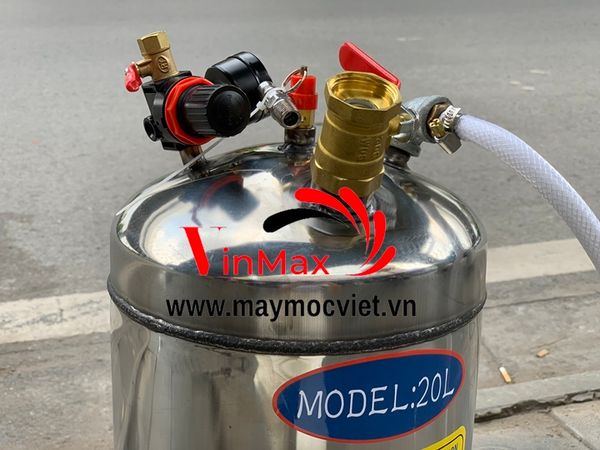 Bình phun bọt tuyết inox Vinmax 20L