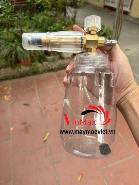 Bình Phun Bọt Tuyết 1000ml trong suốt Vinmax VMB1000