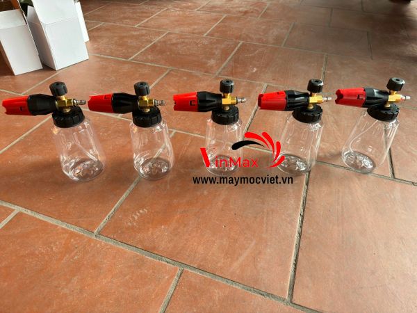 Bình Phun Bọt Tuyết 1000ml trong suốt Vinmax VMB1000