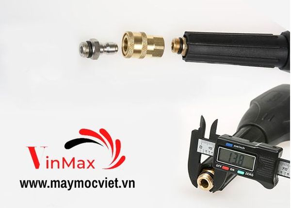 Bình bọt tuyết gắn súng phun rửa xe  Vinmax 1L