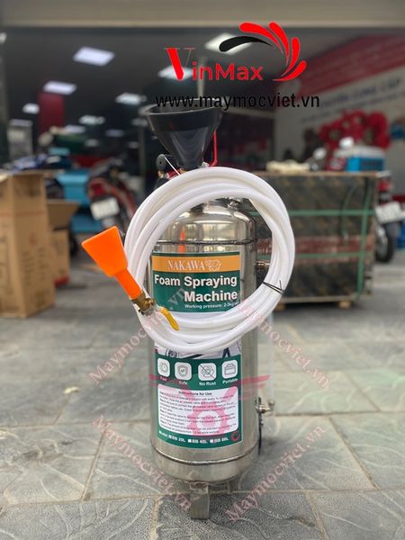 Bình Phun Bọt Tuyết Inox 20L Nakawa BB-20L