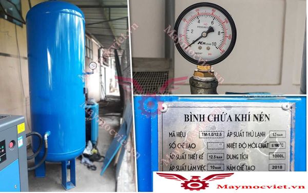 Bình tích khí VinMax  BVM1000 lít (1m3)