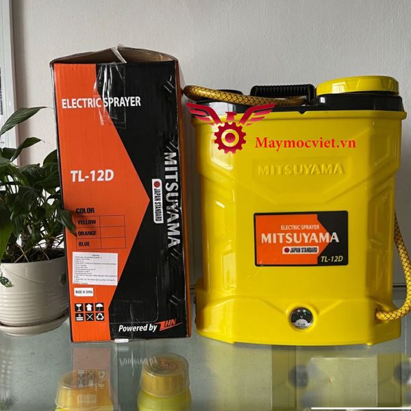 Bình xịt điện  12 lit Mitsuyama TL-12SN Pin Lithium