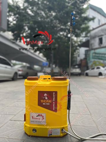 Bình xịt điện dung tích 16 lít Bear BE16D