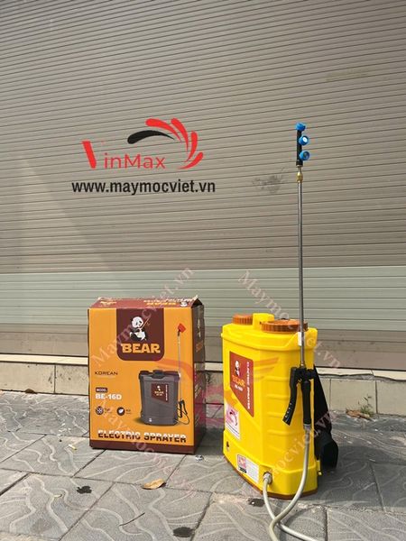 Bình xịt điện dung tích 16 lít Bear BE16D
