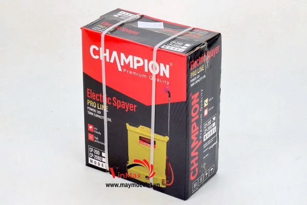 Bình Xịt Điện Champion CP-20BD Bơm Đôi