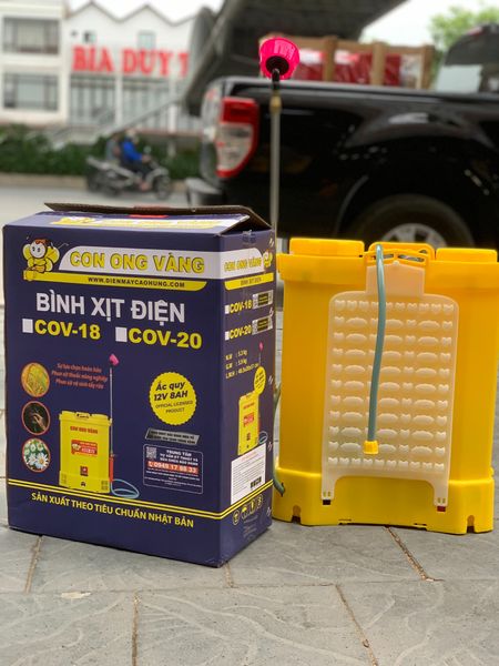 Bình xịt Con ong vàng COV20 mẫu mới