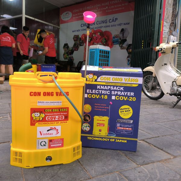 Bình xịt Con ong vàng COV20 mẫu mới