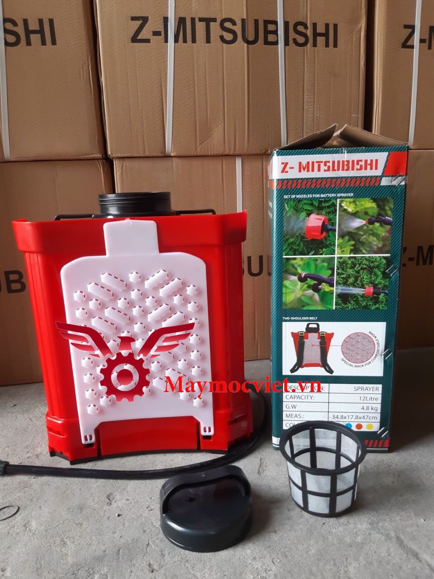 BÌNH XỊT ĐIỆN Z-MITSUBISHI MS12 – Vinmax- maymocviet.vn