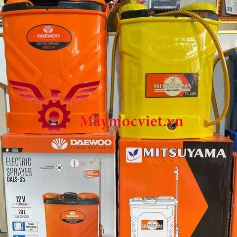 Bình xịt điện 16 lit Mitsuyama TL16D