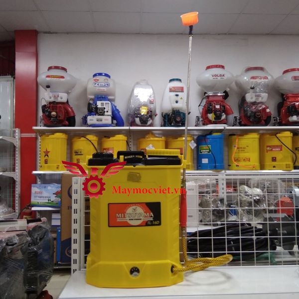 Bình xịt điện 16 lit pin lithium Mitsuyama TL16SN