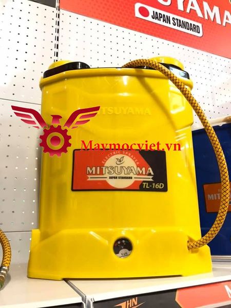 Bình xịt điện 16 lit pin lithium Mitsuyama TL16SN