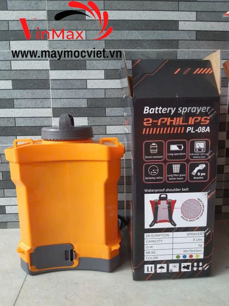 Bình xịt điện 8 lít Z-Philips