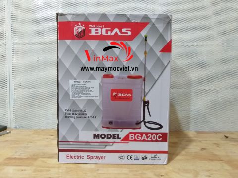Bình xịt điện 20 lit Bgas BGA20C