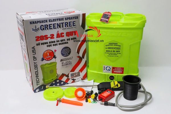 Máy phun thuốc trừ sâu, côn trùng Greentree 20S