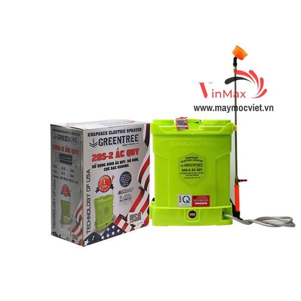 Máy phun thuốc trừ sâu, côn trùng Greentree 20S