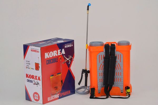 Bình Xịt Điện Bơm Đôi Korea Crocodile KC20BD