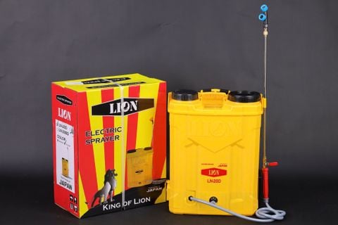 Bình Xịt Điện Lion 20 Lít LN20D Có Cánh Đảo Thuốc