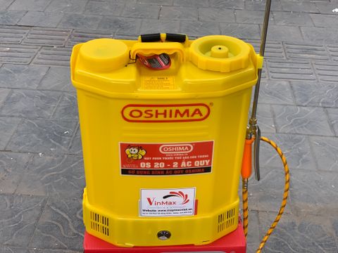 Bình xịt điện Oshima OS20 vàng
