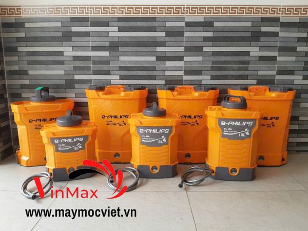Bình xịt điện 5L Z-Philips Pin lithium 12V-2AH