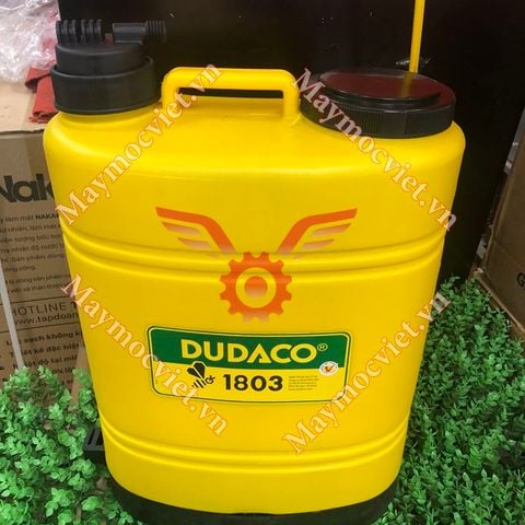 Bình phun xịt 18 l Dudaco cần Ron Viton bơm 1 trục