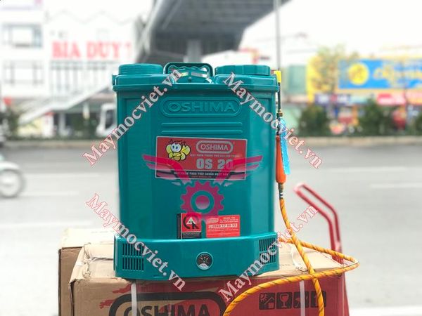 Bình xịt điện Oshima OS20 Xanh