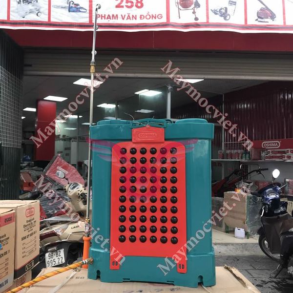 Bình xịt điện Oshima OS20 Xanh