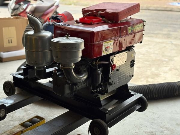 Máy bơm nước đầu bơm Turbo phi 150 – Động cơ Dongphong D24