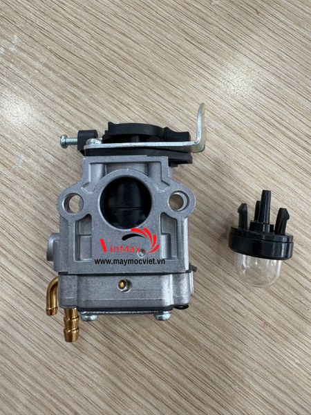Bộ Chế Hòa Khí - Bình Xăng Con Cho Máy Thổi Makita EB7660TH, Kawasaki TK85