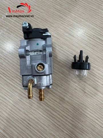 Bộ Chế Hòa Khí - Bình Xăng Con Cho Máy Thổi Makita EB7660TH, Kawasaki TK85