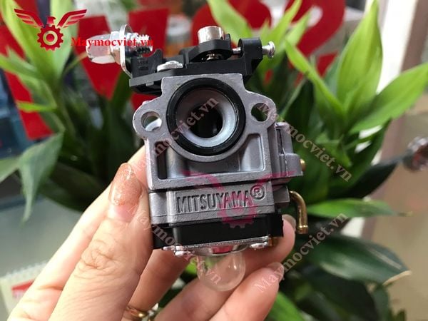 Bình xăng con, bộ chế hòa khí động cơ 2 thì Mitsuyama