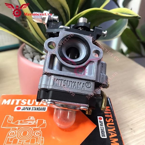 Bình xăng con, bộ chế hòa khí động cơ 2 thì Mitsuyama