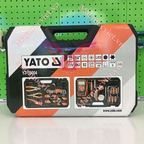 Bộ dụng cụ sửa chữa tổng hợp 68 chi tiết Yato YT-39004