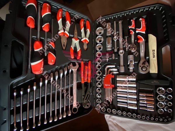 Bộ dụng cụ sửa chữa tổng hợp 122 chi tiết Yato YT 38901