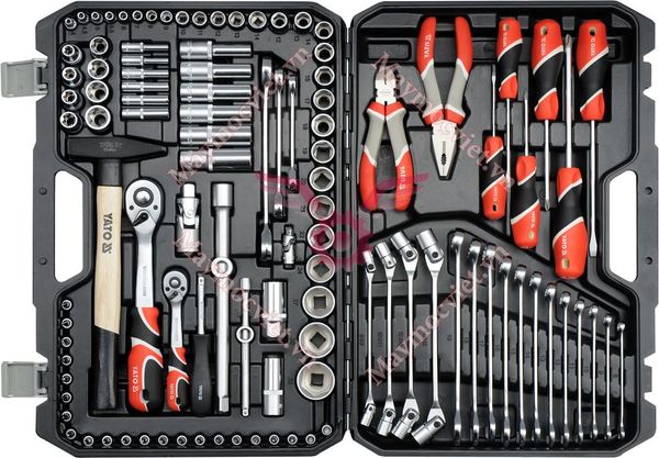 Bộ dụng cụ sửa chữa tổng hợp 122 chi tiết Yato YT 38901