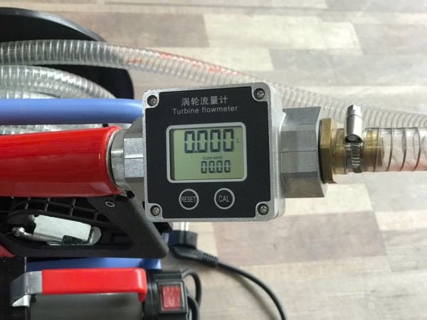 Bộ KIT bơm dầu Diesel 220V 40l/ phút có đồng hồ đo lưu lượng Turbo TBK40 ( mẫu mới )