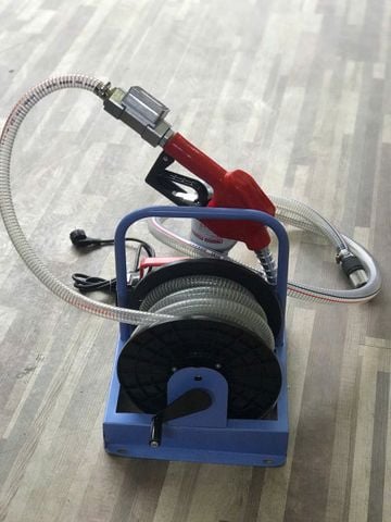 Bộ KIT bơm dầu Diesel 220V 40l/ phút có đồng hồ đo lưu lượng Turbo TBK40 ( mẫu mới )