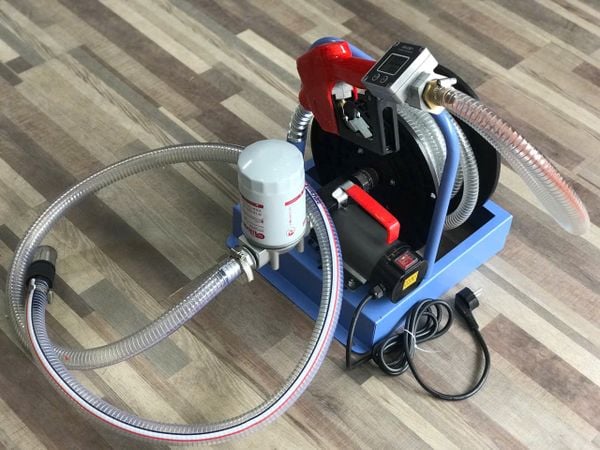 Bộ KIT bơm dầu Diesel 220V 40l/ phút có đồng hồ đo lưu lượng Turbo TBK40 ( mẫu mới )