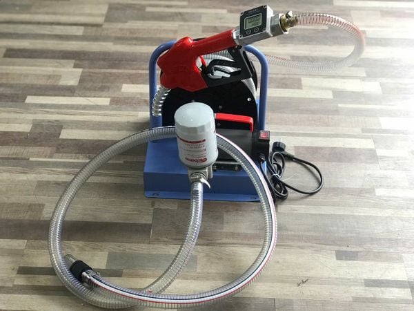 Bộ KIT bơm dầu Diesel 220V 40l/ phút có đồng hồ đo lưu lượng Turbo TBK40 ( mẫu mới )