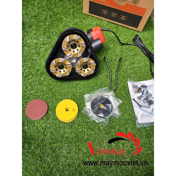 Máy mài cầm tay đa năng 3 đĩa mài 100mm Turbo TB8230 7800W