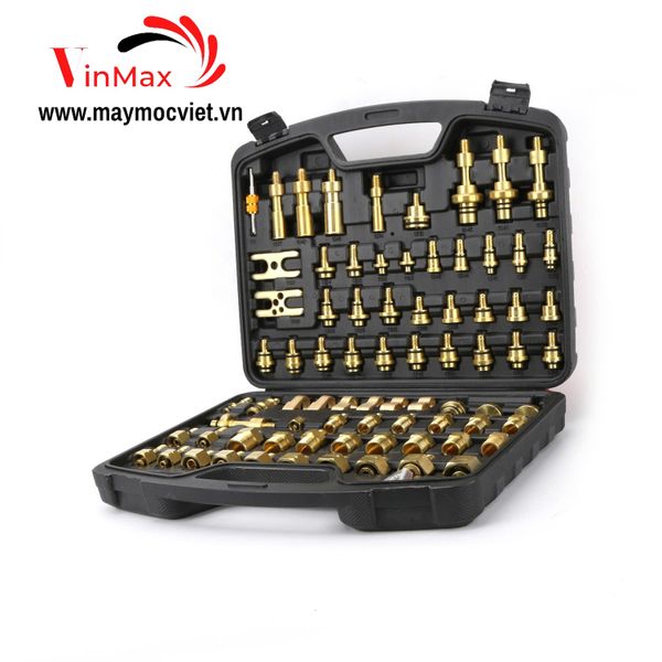 Bộ dụng cụ thử kín hệ thống điều hòa ô tô 77 chi tiết Turbo TBC77